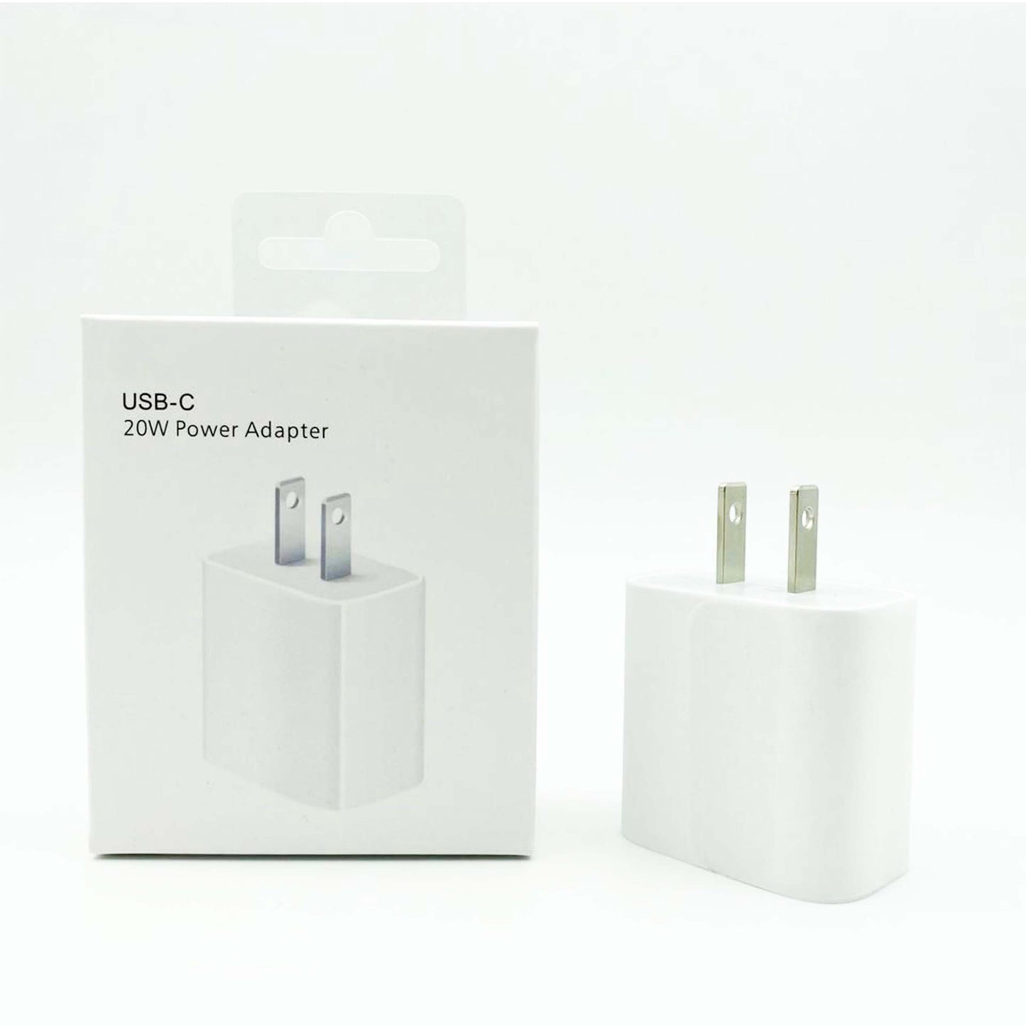 USB-C 20W Power adapter.