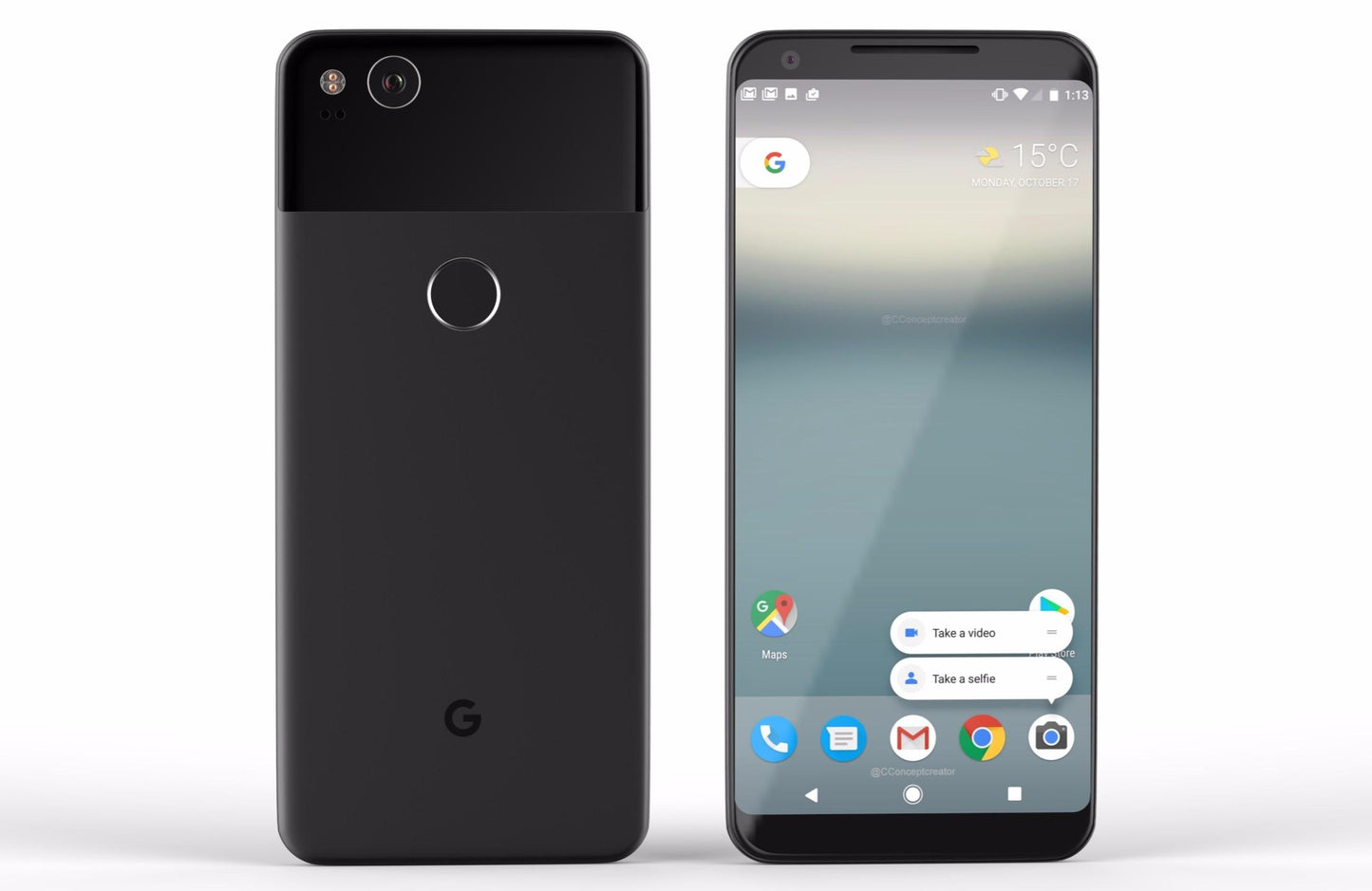 Google Pixel 2 64GB (used) Black.