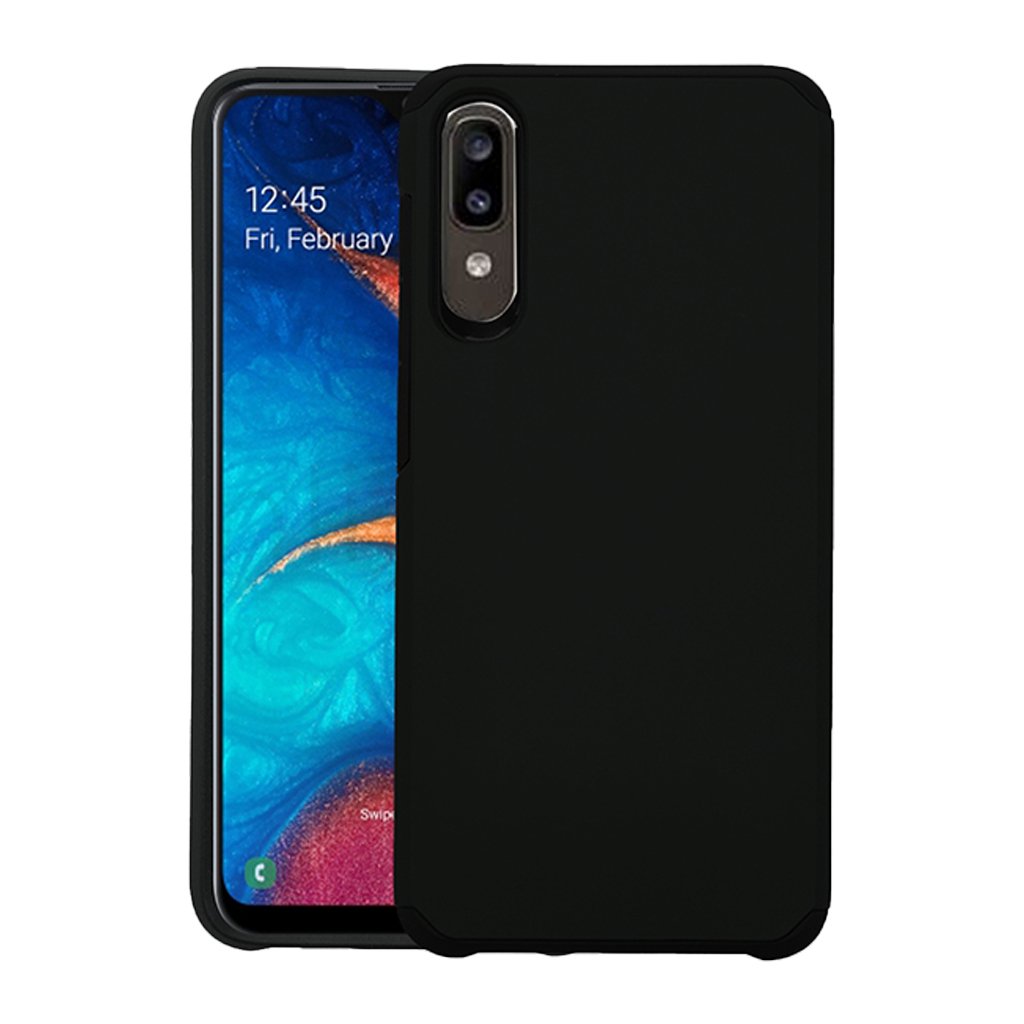 Black Samsung A70 slim armour