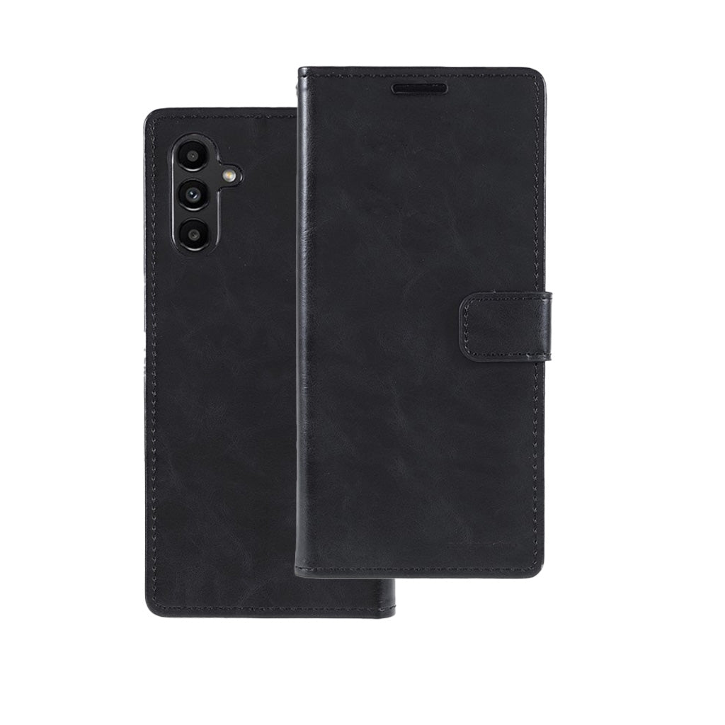 Bluemoon Wallet case for Samsung A13 5G black.