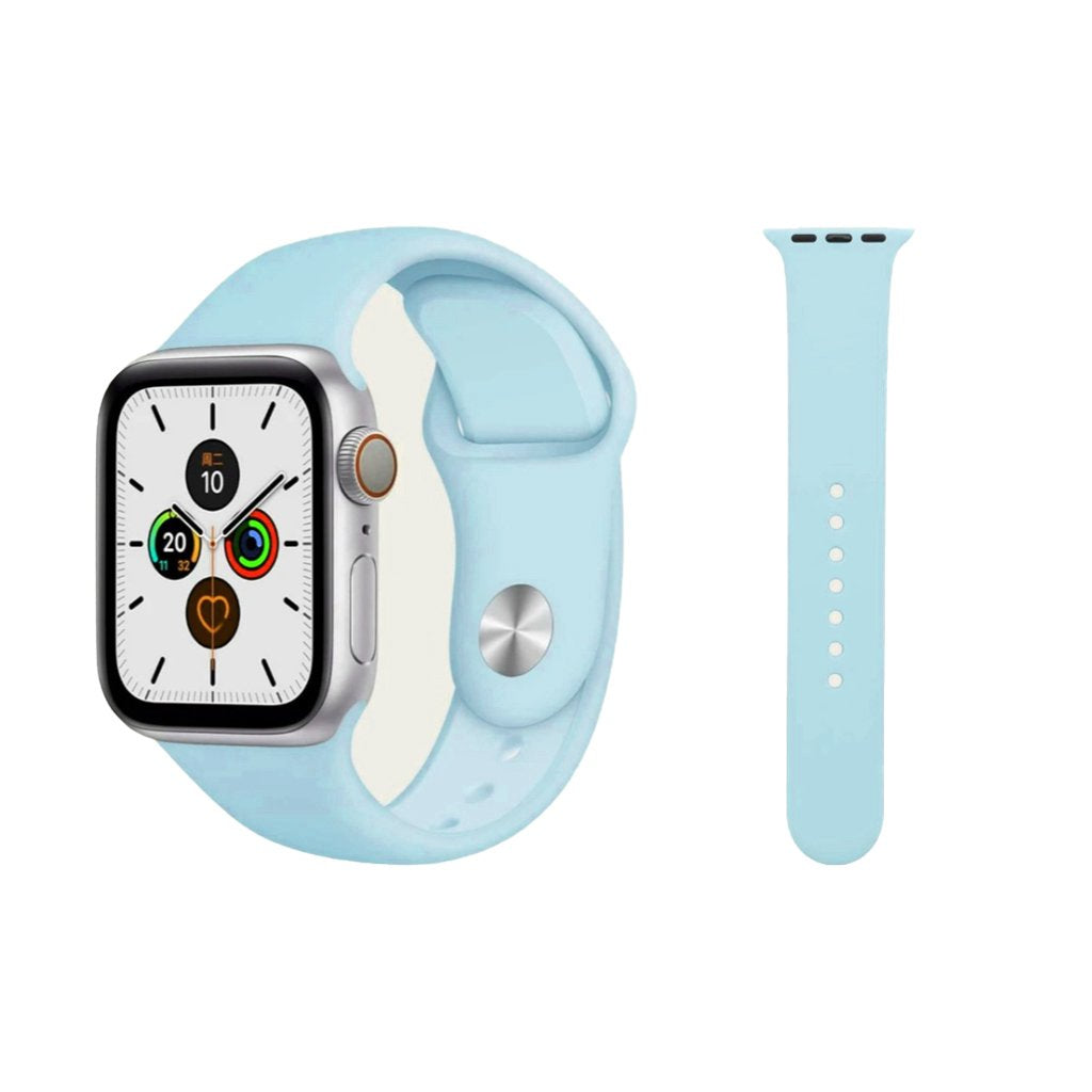Silicone watch band Navy Blue