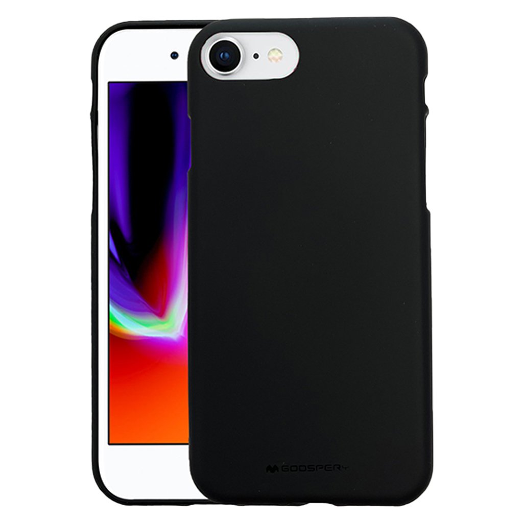 iPhone 7Plus/8 Plus apple Goosepery soft feeling in black