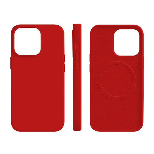 MagSafe Silicone case for iPhone 15 Pro Red