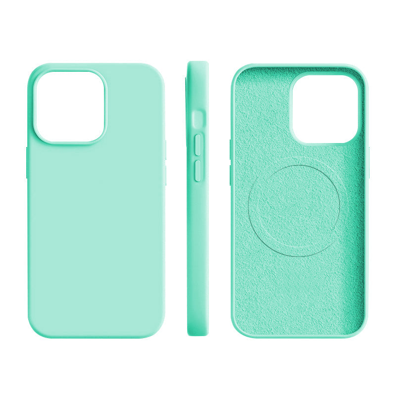 MagSafe Silicone case for iPhone 15/14/13 Teal