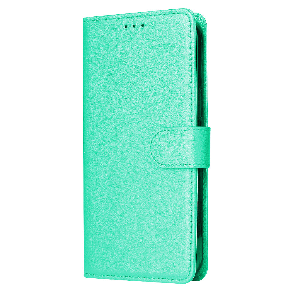 Leather wallet for Samsung S22 Teal.