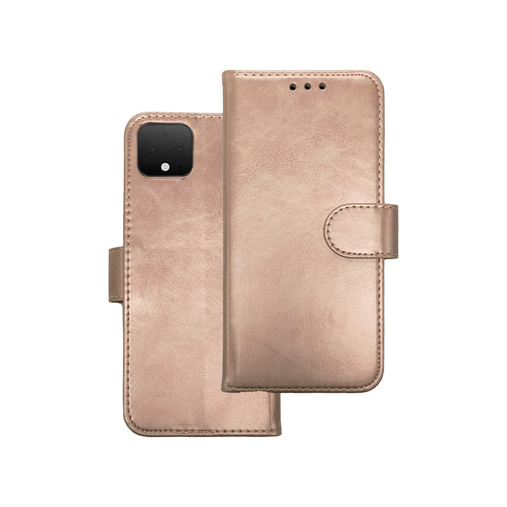 Pixel 4 Leather rose gold wallet