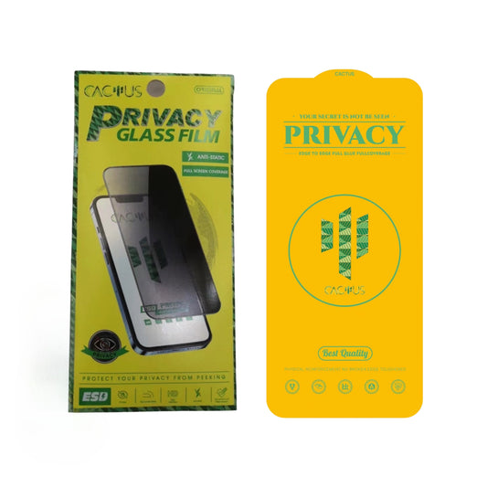 Privacy Cactus Full size screen protector for iPhone 14 Plus/13 Pro Max