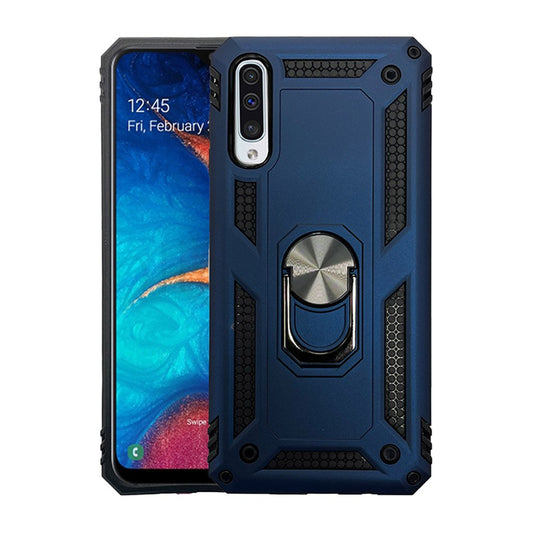 Samsung A70 navy blue ring case