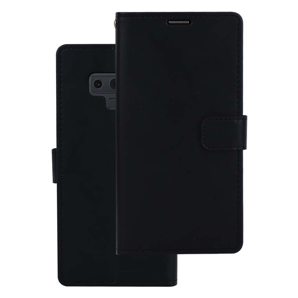 Bluemoon wallet case for Samsung Note 9 black.