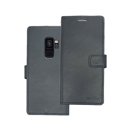 Samsung S9 Bluemoon black wallet