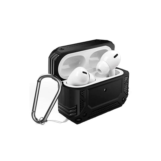 Anti-drop case for Airpod Pro 2nd gen Black.