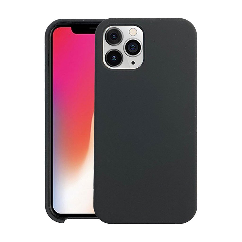 Iphone 11 pro max silicon in Black