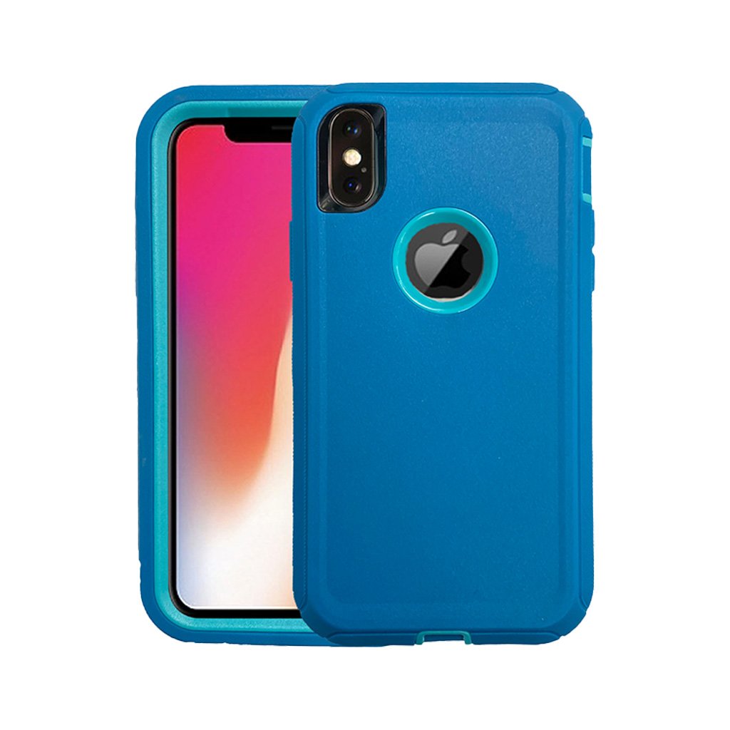 iPhone X/XS Max blue defender AM