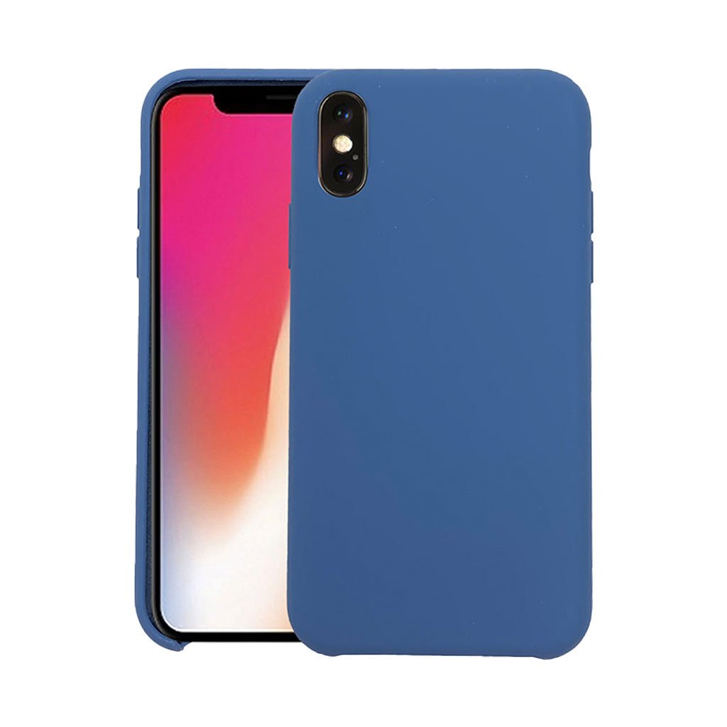 Iphone X/XS silicon in Navy blue