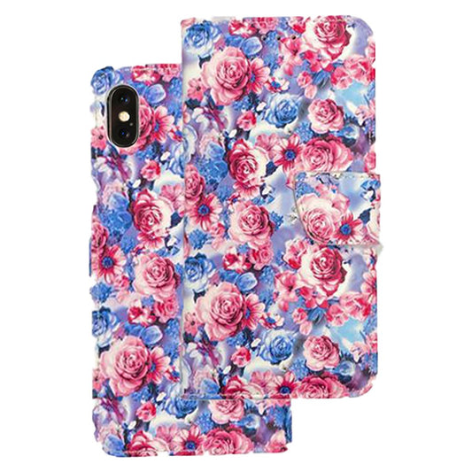 Flower wallet case for Iphone 13/14 Pink.