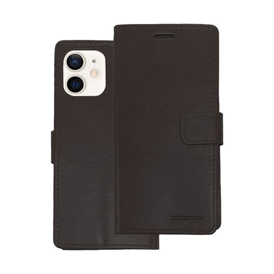 bluemoon wallet case for iPhone 12 Mini black.