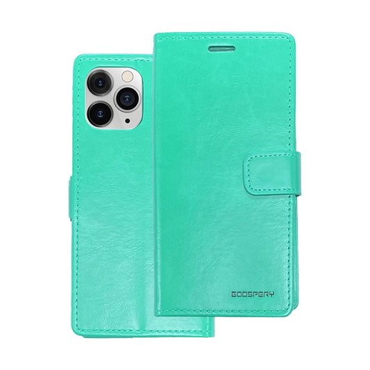 Bluemoon wallet case for iPhone 13 Pro Teal.