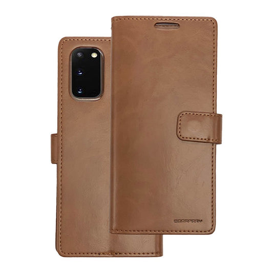 Samsung A71 Bluemoon brown wallet