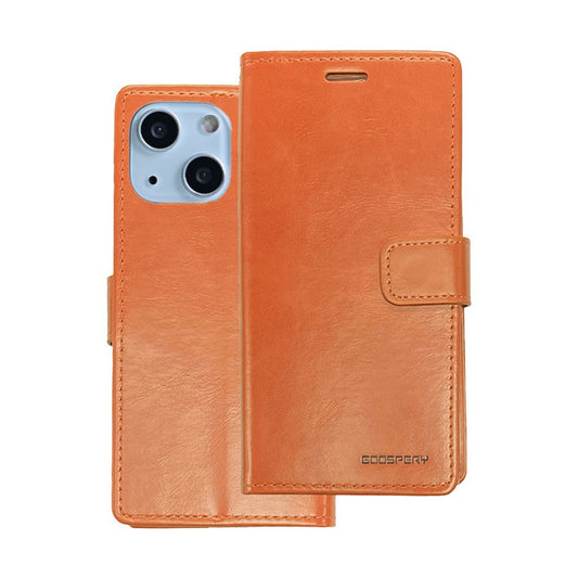 iPhone 13 Mini bluemoon brown wallet