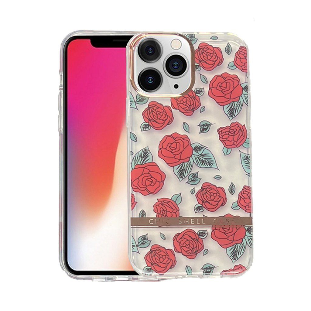 HDC red roses case for iPhone 13 Pro Max