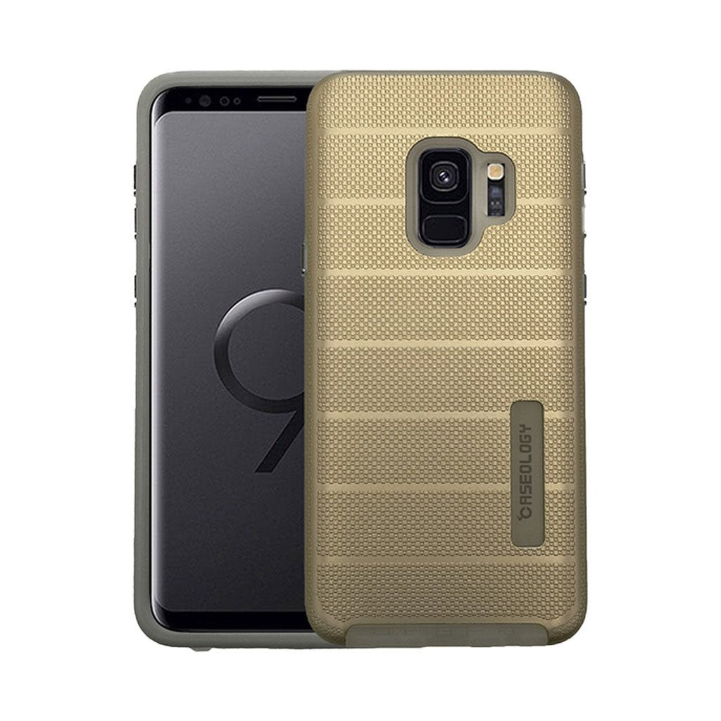 Samsung S9 caseology gold case