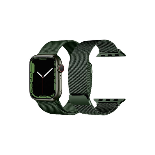 Metal apple watch band 42/44/45/49 mm Green