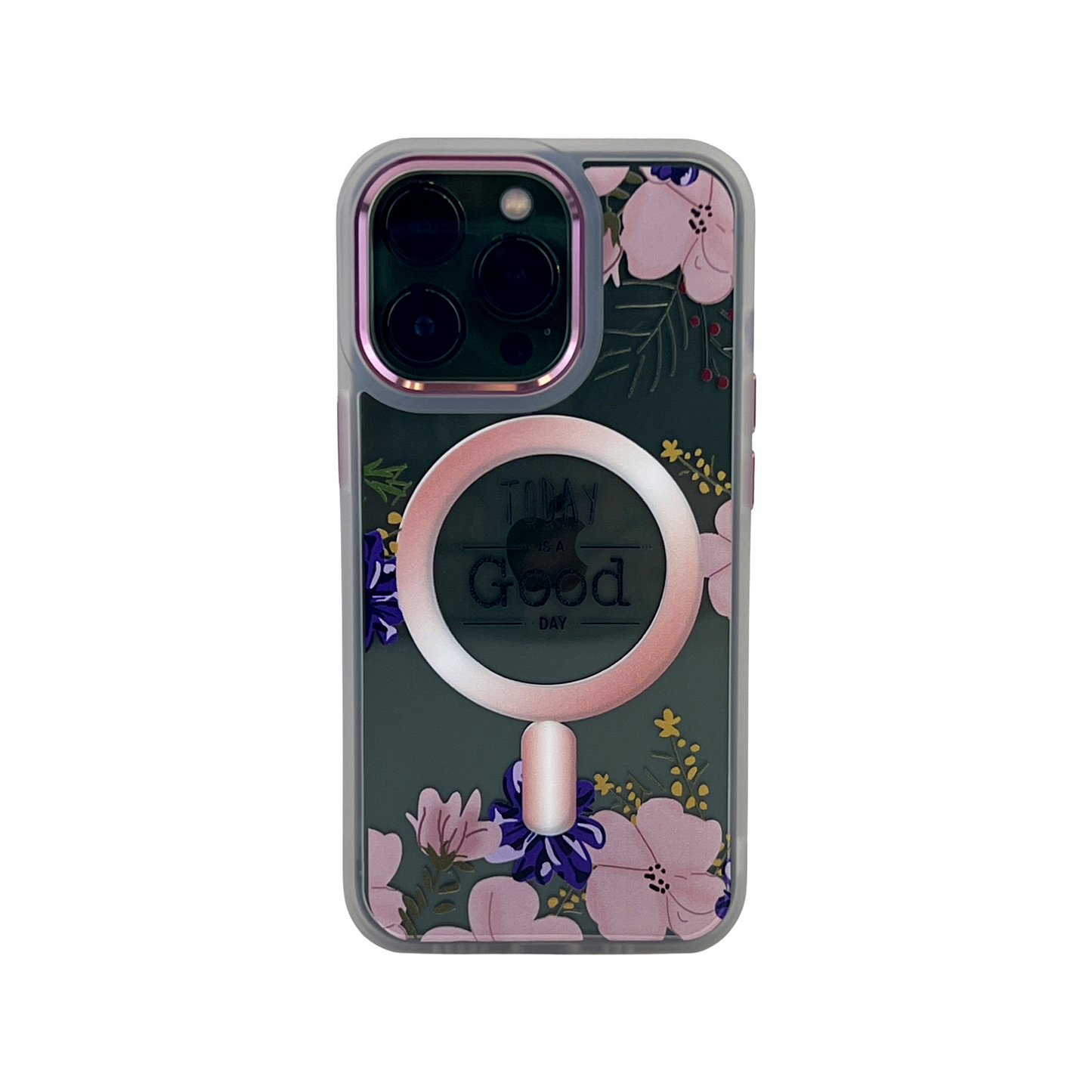 Floral Magsafe Case for iPhone 13 Pro Max Good Day