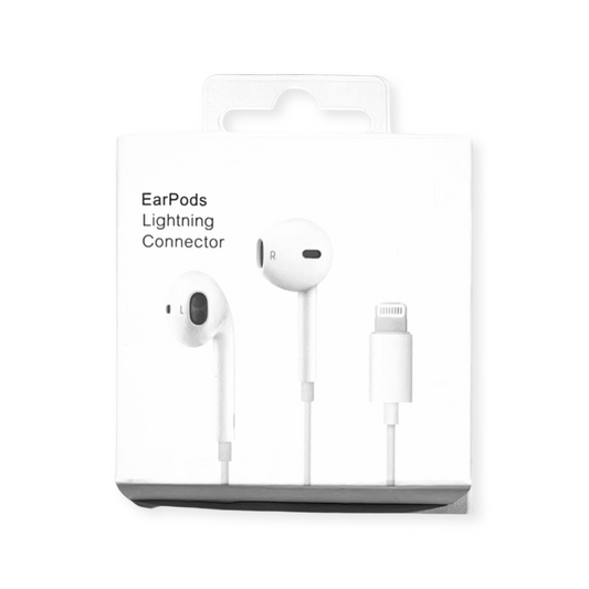 Lightning headset for iphone white.