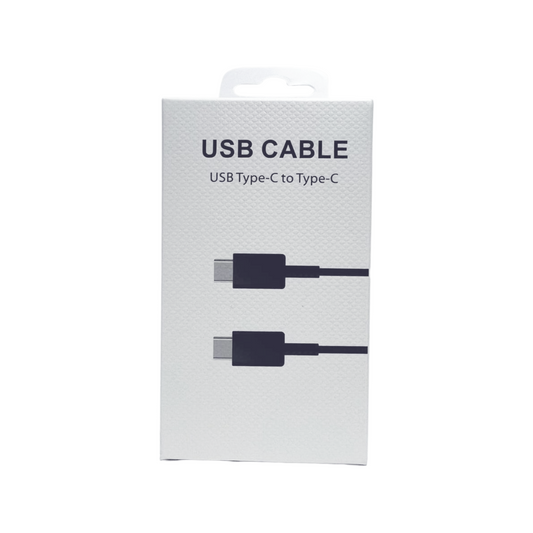 Premium Type C to Type C Cable Black