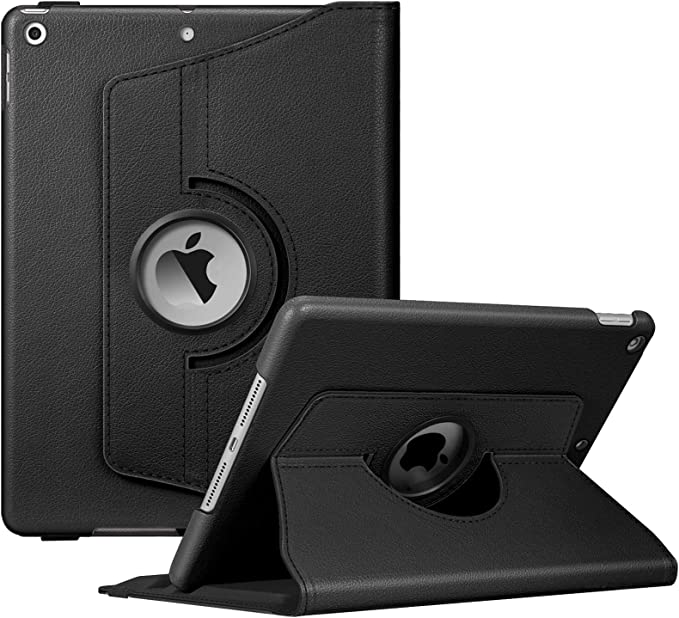 iRTC 360 rotatory case for iPad 10th Gen (10.9) Black.