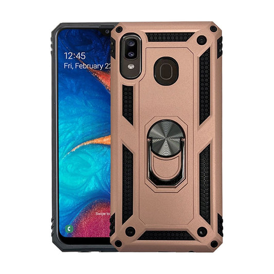 Samsung A20 rose gold ring case