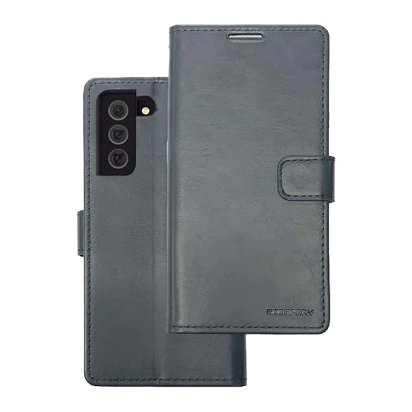 Bluemoon Wallet case for Samsung S23 Plus Navy.