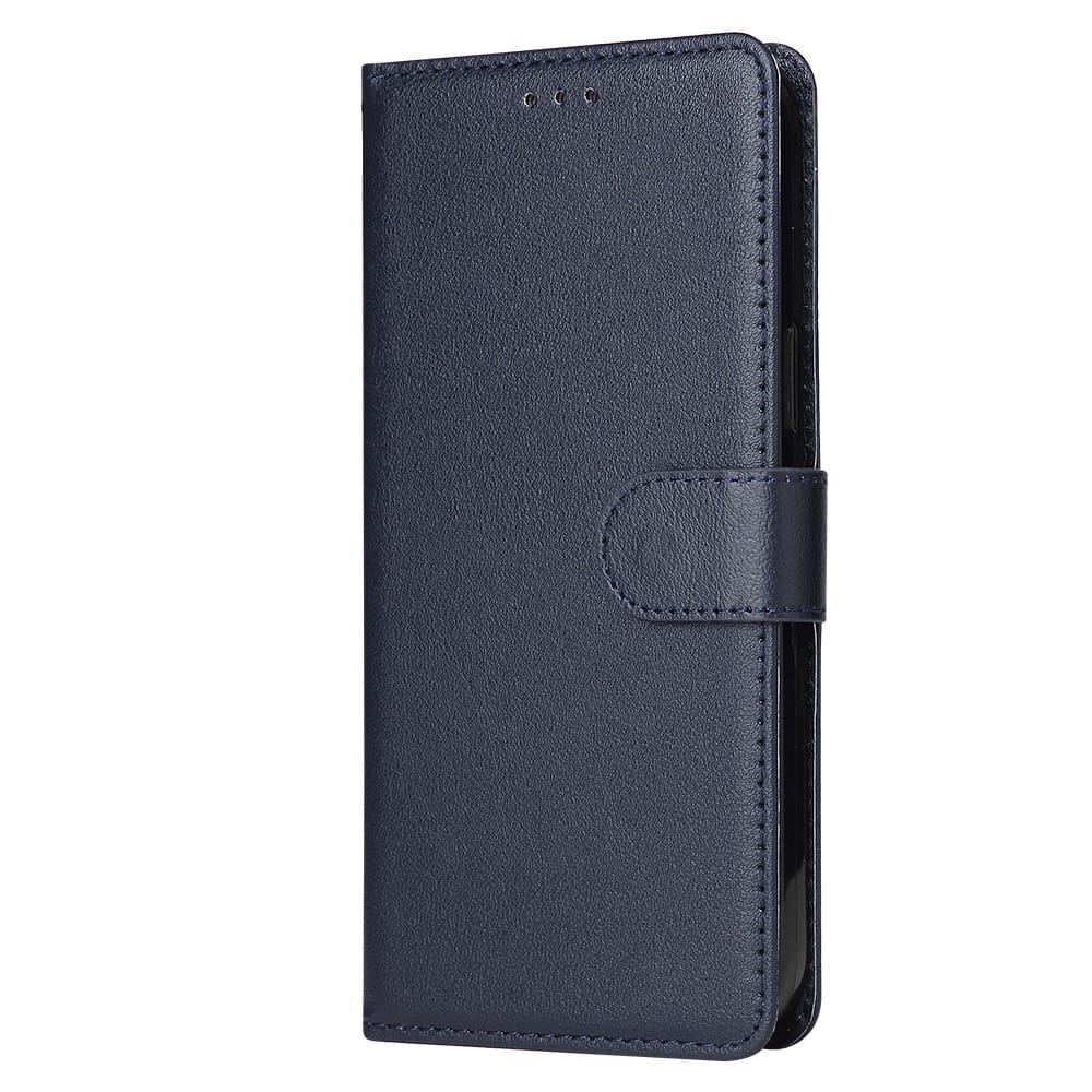 Leather wallet case for Pixel 8 Navy.