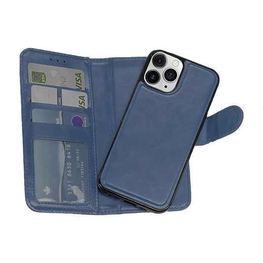 Navy Iphone 11 pro magnetic wallet