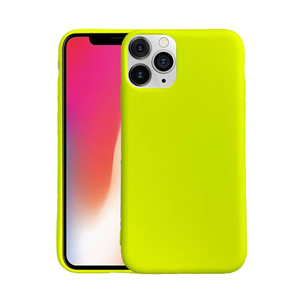 Iphone 12/12 pro silicon in neon