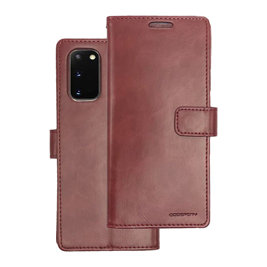 Bluemoon wallet case for Note 20 Ultra wine.