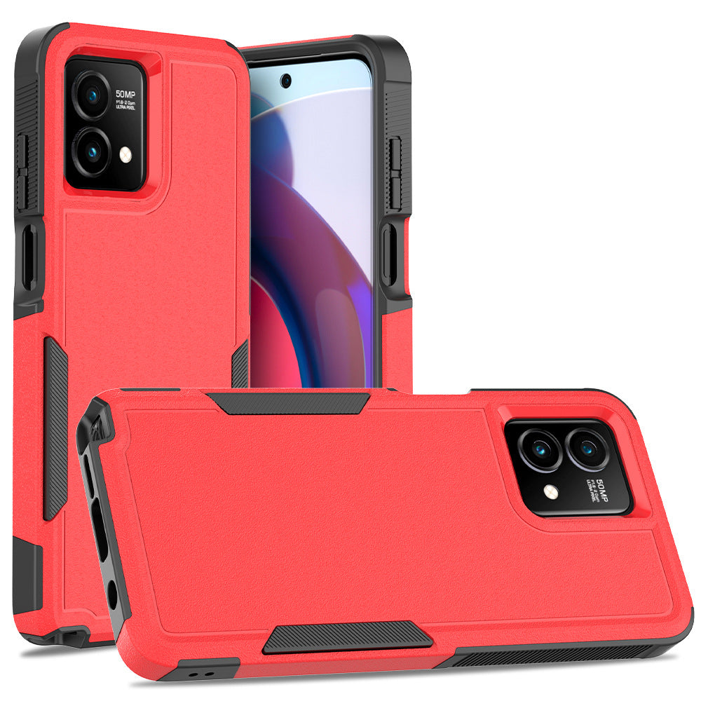 OCS Hard Case for Moto G power (2023) Red.