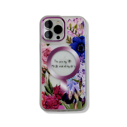 Floral Magsafe Case for iPhone 13 Pro Garden