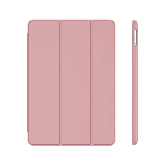 iSFC smart case for iPad 5/6 (9.7) with apple pen holder hot pink.