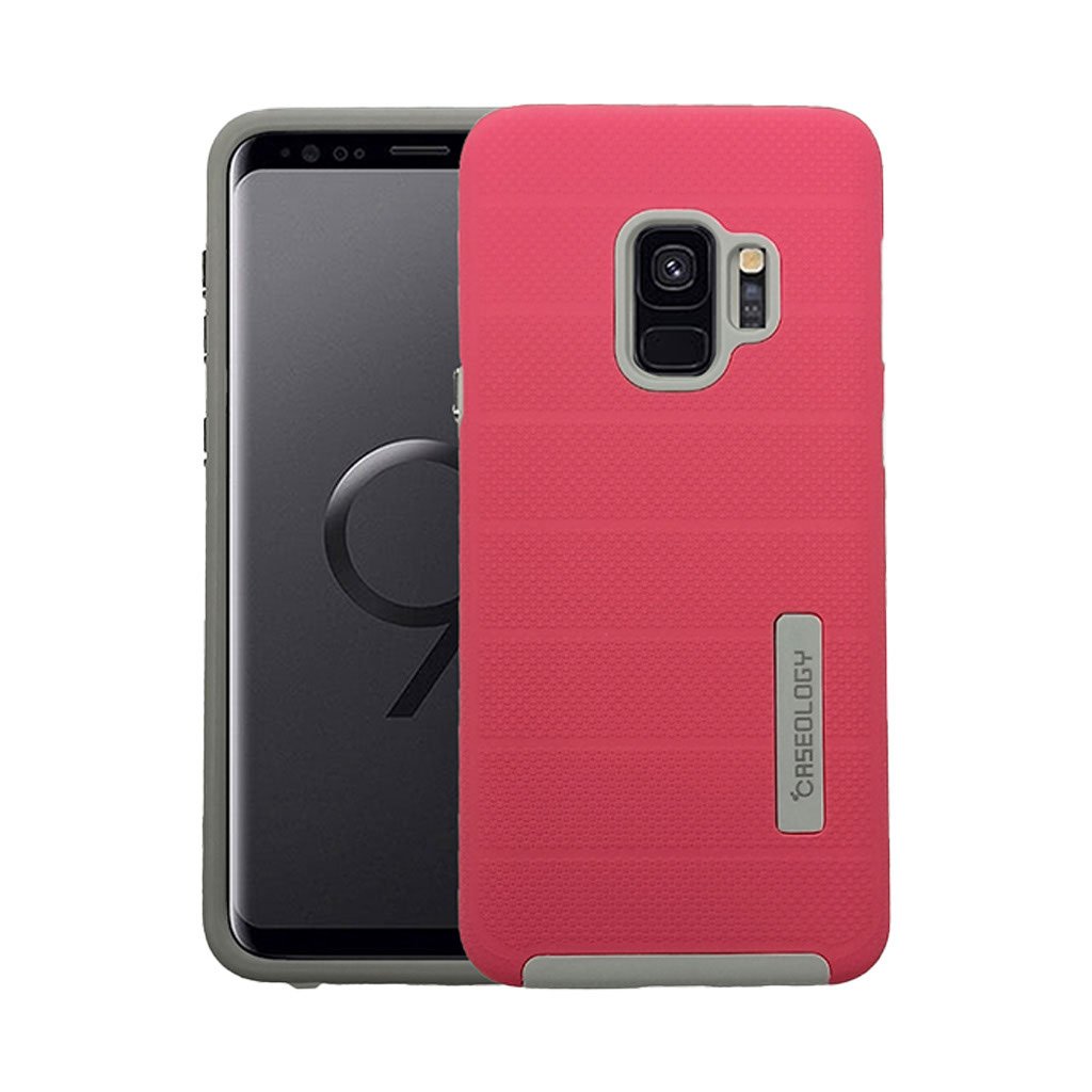 Samsung S9 caseology hot pink case