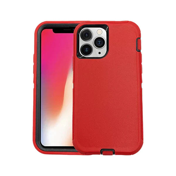 Military grade ODS for Samsung S23 Red.