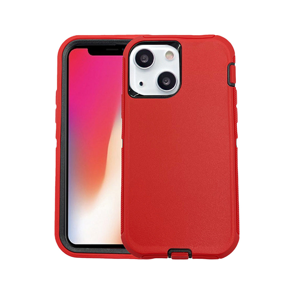 Military grade ODS for iPhone 14 Red.