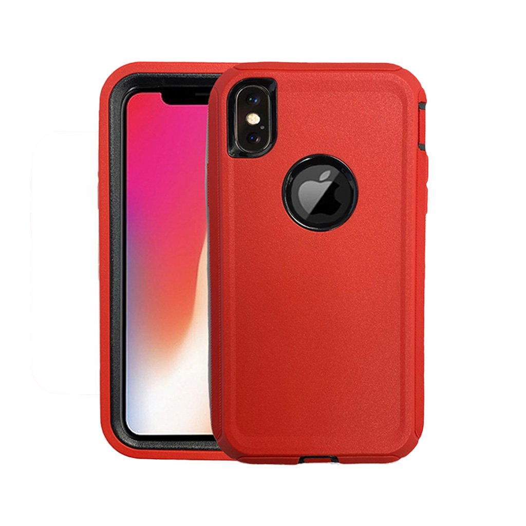 iPhone X/XS Max red defender AM