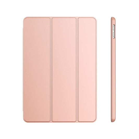 iSFC Smart case for iPad 5/6 (9.7) with apple pen holder Rose Gold.