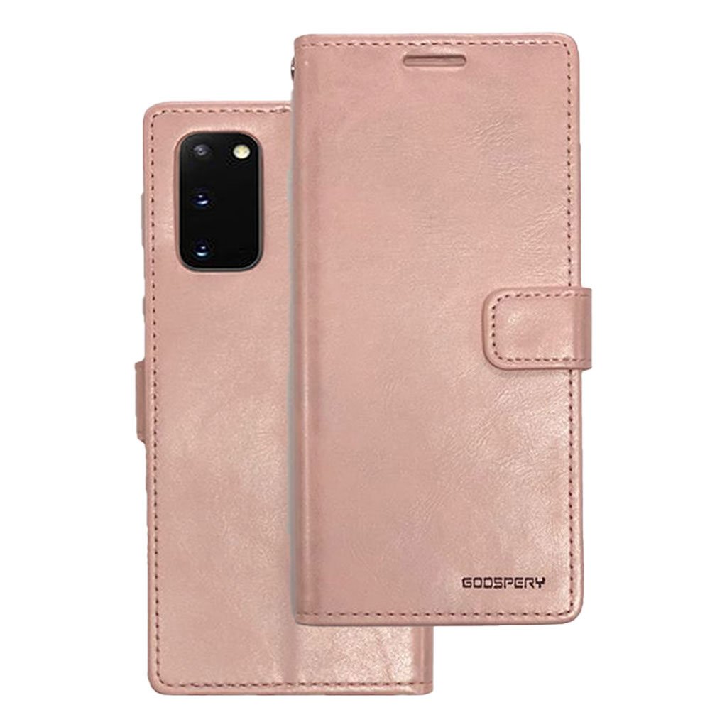 Samsung S20 Ultra Bluemoon Rose gold wallet