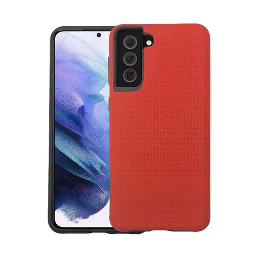 Triangle dotted case for Samsung A54 Red.