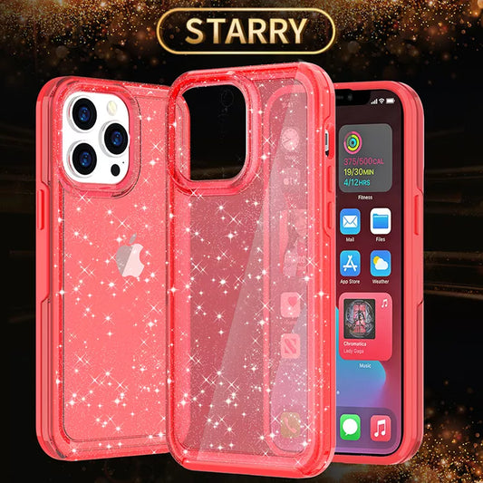 Starry Sky Case for iPhone 12/12 Pro Mint Green