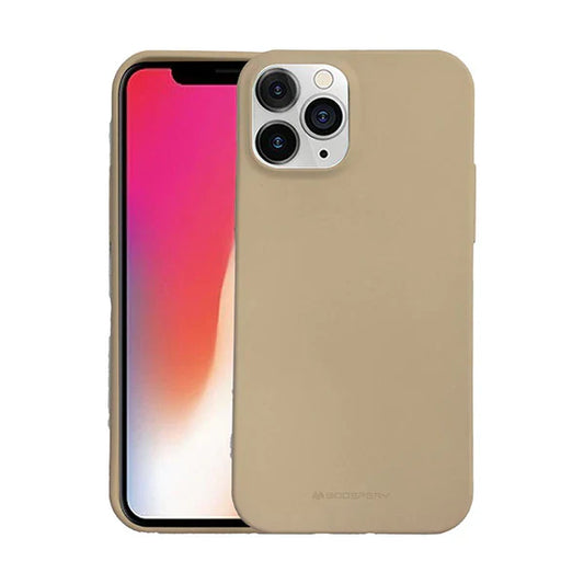 Goosepery soft feeling for iPhone 15 Pro Sand Pink.