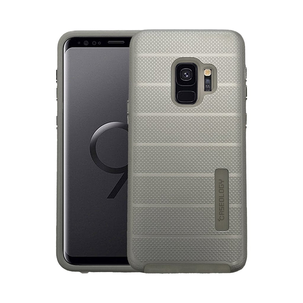 Samsung A8 caseology silver case