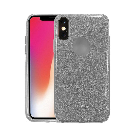 iPhone X/XS sparkly case silver